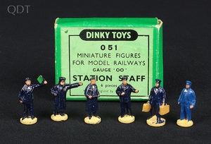 Dinky toys 051 station staff hh501 front