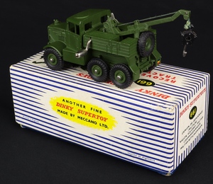 Dinky supertoys 661 recovery tractor hh507 back