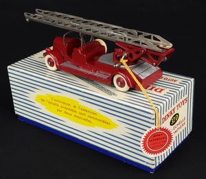 French dinky toys 32d delahaye turntable fire engine hh508 back