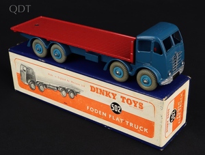 Dinky toys 502 foden flat truck hh516 front