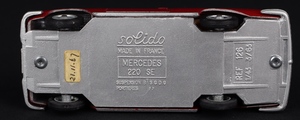 Solido models 126 mercedes 220 se hh520 base