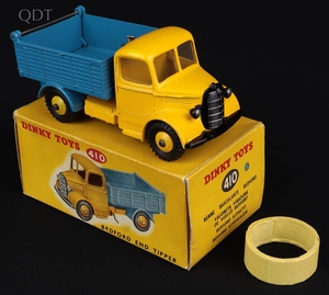 Dinky toys 410 bedford end tipper hh536 front