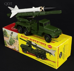 Dinky supertoys 665 honest john missile launcher hh546 front