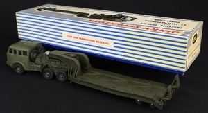 Dinky supertoys 890 berliet tank transporter hh547 back