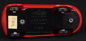 Solido 100 jaguar hh549 base