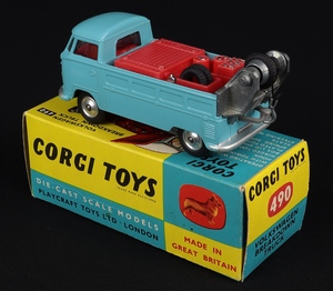 Corgi toys 490 vw breakdown truck hh562 back