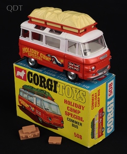 Corgi toys 508 holiday camp commer bus 1 hh563 