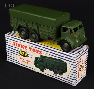 Dinky toys 622 10 ton army truck hh570 front