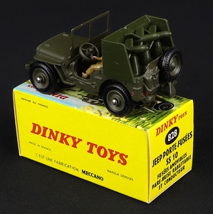 French dinky toys 828 jeep missiles hh571 back