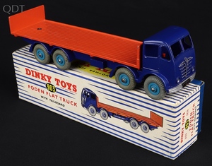 Dinky toys 903 tailboard foden hh572 front