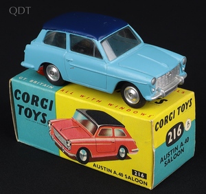 Corgi toys 216 austin a40 saloon hh577 front