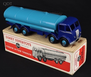 Dinky supertoys 504 foden tanker hh586 front