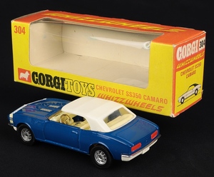 Corgi toys 304 chevrolet camaro hh590 back