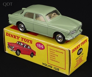 South african dinky 184 volvo 122s hh596 front