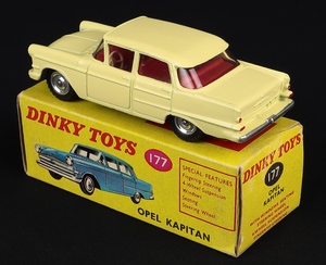 South african dinky toys 177 opek kapitan hh619 back