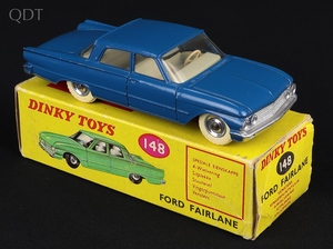 South african dinky toys 148 ford fairlane hh620 front