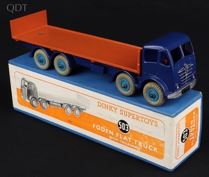 Dinky supertoys 503 foden tailboard hh635 front