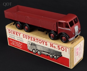 Dinky supertoys 501 foden diesel wagon hh638 front