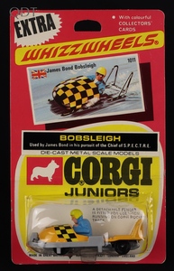 Corgi junior 1011 james bond bobsleigh hh643 front