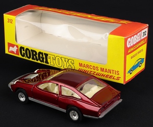 Corgi toys 312 marcos mantis hh650 back