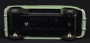 French dinky junior 100 renault 4l hh651 base