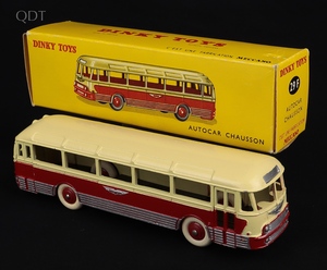 French dinky toys 29f autocar chausson hh656 front