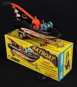 Corgi toys 107 batboat hh676 front