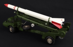 Corgi  toys 1113 corporal guided missile erector hh688 back