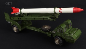 Corgi  toys 1113 corporal guided missile erector hh688 front