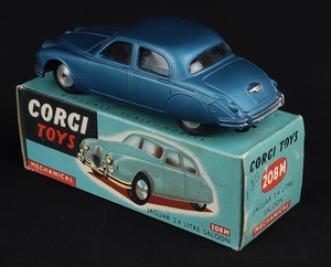 Corgi toys 208m jaguar 2.4l hh708 back