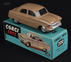 Corgi toys 200 ford consul saloon hh710 front