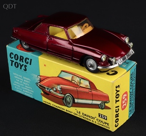 Corgi toys 259 citroen le dandy hh715 front