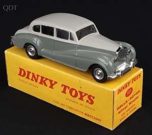 French dinky 551 rolls royce silver wraith hh750 front