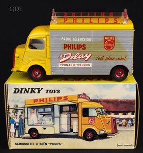 French dinky 587 1  citroen philips van hh751 front