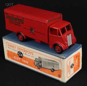 Dinky supertoys 514 guy van slumberland hh753 front