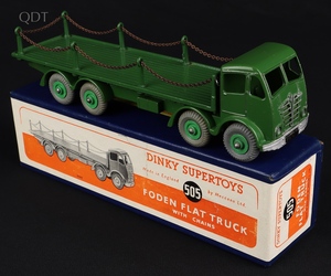 Dinky supertoys 505 chain foden hh757 front