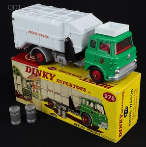 Dinky supertoys 978 refuse wagon hh765 front