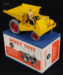 Dinky toys 562 dumper truck hh772 front