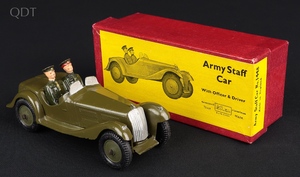 Britains models 1448 army staff car hh774 front