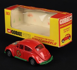 Corgi toys 383 volkswagen 1200 beetle hh805 back