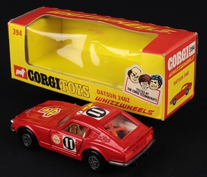 Corgi toys 394 datsun 240z hh822 back