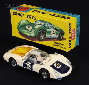 Corgi toys 330 porsche carrera 6 hh839 front