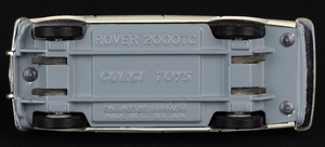 Corgi toys 275 rover 2000 tc hh836 base