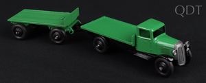 Dinky toys 25t flat truck & trailer hh849 front