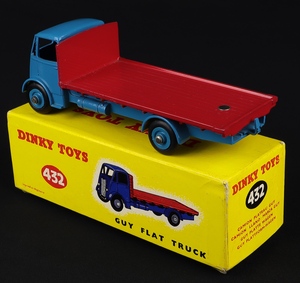 Dinky toys 432 guy flat truck hh863 back