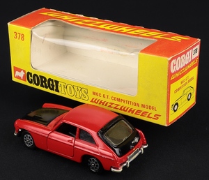 Corgi toys 378 mgc gt competition model trial hh903 back