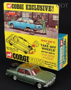 Corgi toys 275 rover 2000 tc hh905 front