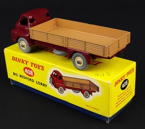 Dinky toys 408 big bedford lorry hh921 back