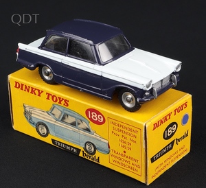 Dinky toys 189 triumph herald promotional hh925 front