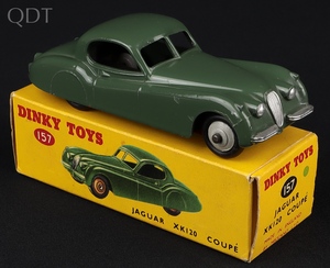 Dinky toys 157 jaguar xk120 coupe hh926 front